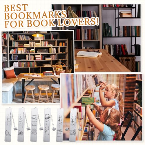 Metal Literary Bookmark Set - alternate view 4 of 4