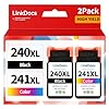 LinkDocs 240XL 241XL – Cartuchos de tinta remanufacturados de repuesto para Canon PG-240XL CL-241XL 240 XXL 241 XL, funciona para impresora MG3620 MG3600 MG3220 MG3222 MG2120 TS5120 MX472 (paquete de