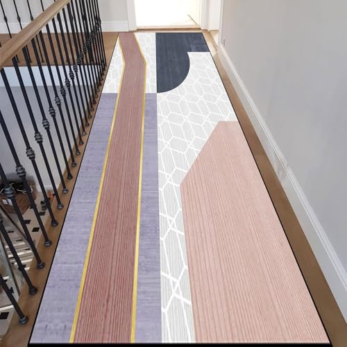 Alfombra de pelo corto suave con base segura y estable 5
