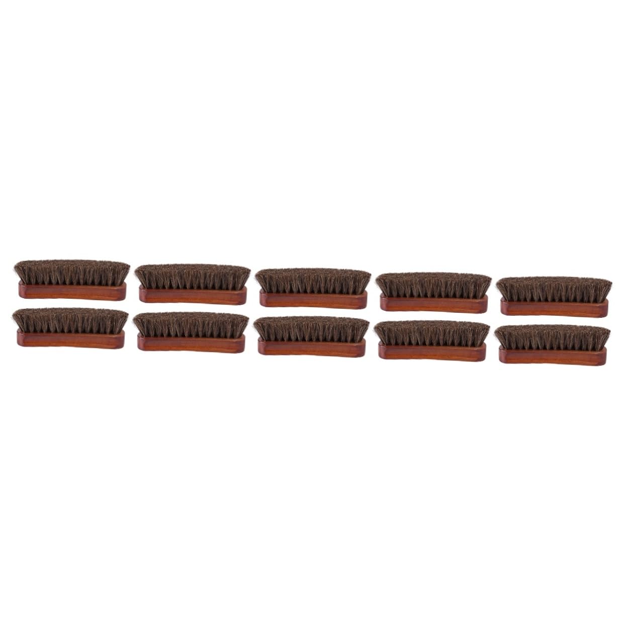 Brosse en crin de cheval Healvian pour un nettoyage efficace et lustrage doux des bottes