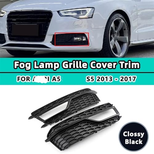 Grilles de phares antibrouillard pour réparer le pare-chocs avant A5 SLine S5 2013-2017 - 2