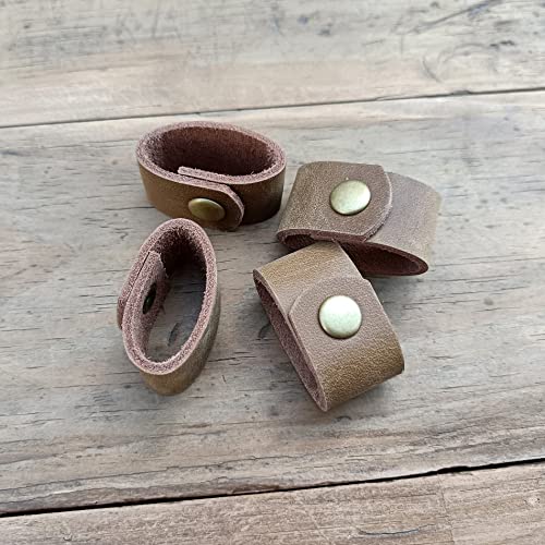 4 packs duty belt keeper for man and women leather belt loop keychain keep your extra long belt4