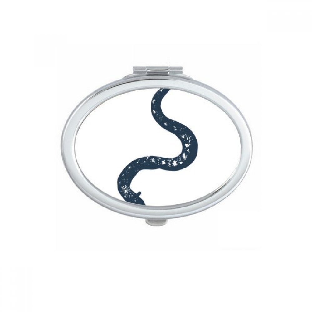 Miroir de maquillage portable compact avec motif Japon pour embellir votre sac à main