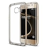 Galaxy S7 Edge Case, VRS Design [Crystal Bumper][Shine Gold] - [Clear Cover][Military Protection] For Samsung S7 Edge