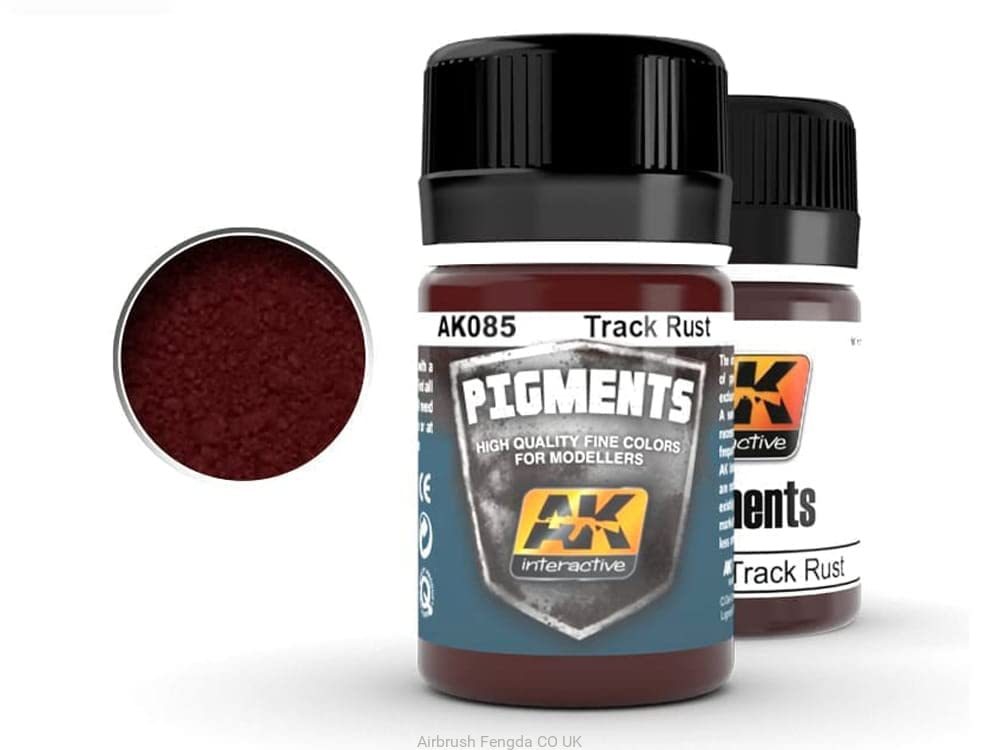 Ak Interactive White Ak Pigment Ak085 Track Rust (35Ml)