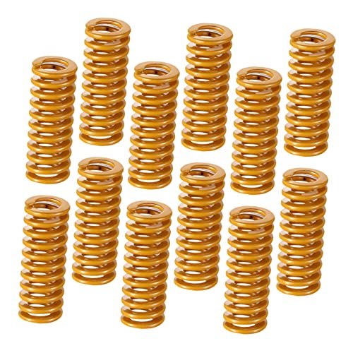 JECOMPRIS 36pcs Printer Spring Steel Replacement Spring for Heated Bed Leveling Printer Accessories