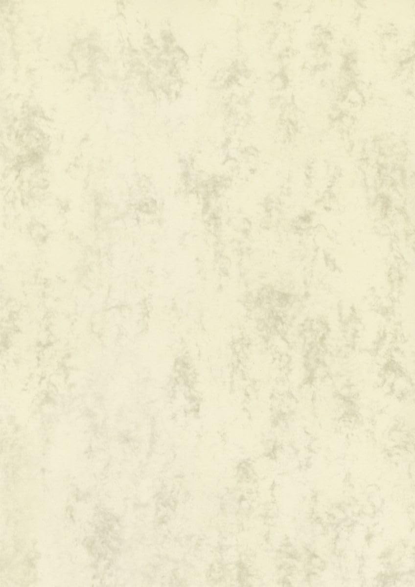 Brunnen 5 x Universalpapier A4 Marmor 160g/qm Chamois VE=25 Blatt