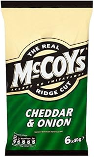 McCoy's Cheese & Onion Multipack 30g x 6 per pack - Pack of 6
