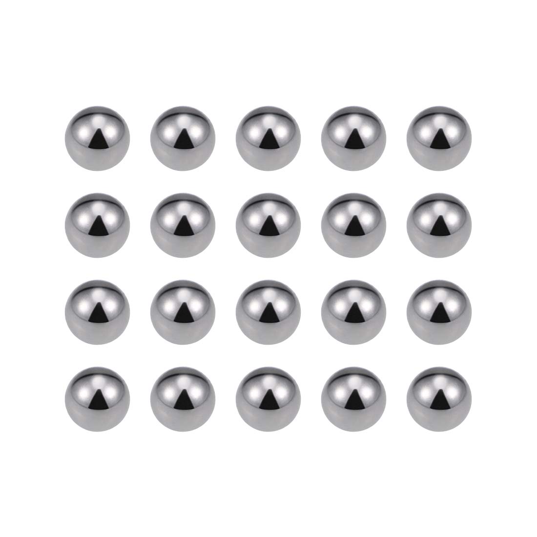 uxcell 6mm Carbon Steel Bearing Balls Precision Balls 50pcs