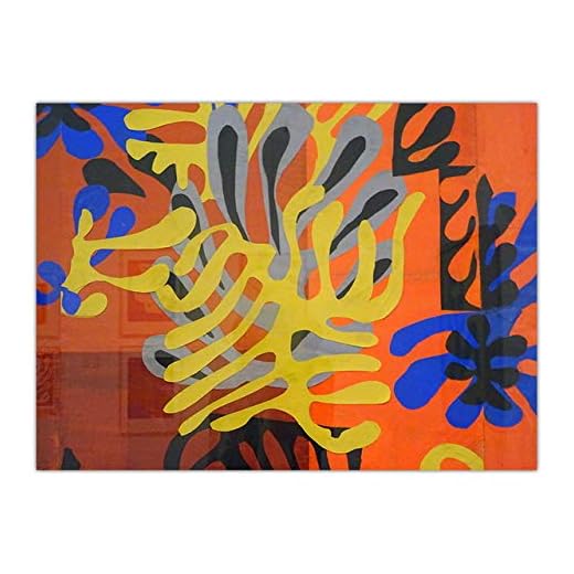 Heminredning Konst Väggbilder Fro Vardagsrum Poster Print Kanvasmålningar Franska Henri Matisse Duk (50x70cm) 20"X28" Ramlös