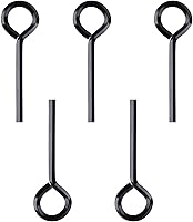 Vista 9 de Paquete de 5 llaves Allen de 1/8 pulgadas, llave hexagonal para puerta de barra de empuje, llave hexagonal estándar con bucle completo, llaves Allen