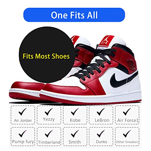 4 Pairs Shoes Crease Protector Against Sneaker Creases, Toe Box Decreaser, Anti-Wrinkle Shoes Creases Men's 7-12 / Women's 5-8 (4 Pair) #TOP1
