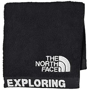 [ザノースフェイス] コンフォートコットンタオルS ユニセックス 抗菌 スポーツタオル ランニング ジム ブラック Free Size" 