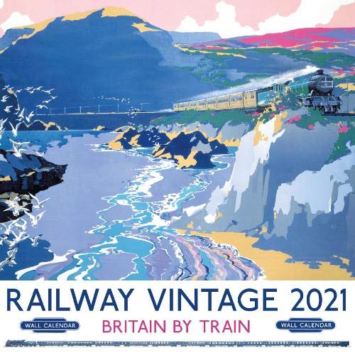 Vintage Railway Poster Art National Calendar 2021 ML Publishing Group