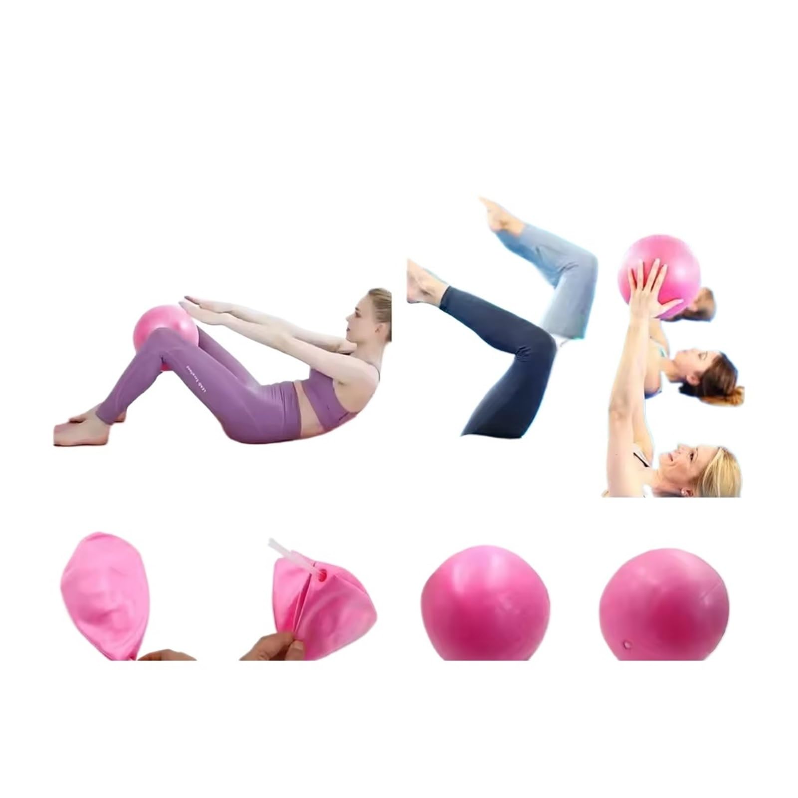 13-częściowy zestaw do pilatesu do jogi dla kobiet, domowa siłownia zestaw treningowy z taśmami oporowymi, obciążnikami do kostek, pierścieniami do pilatesu i opaskami pętelkowymi, tonizujące