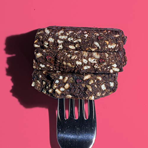 CanDo Krisp - Keto Snack & Keto Bar (12 Pack, Chocolate Raspberry) - Low-Carb Snack, Low-Sugar High Protein Bar - Gluten-Free Crispy, Perfectly Delicious Healthy Meal Replacement - Keto Krisp