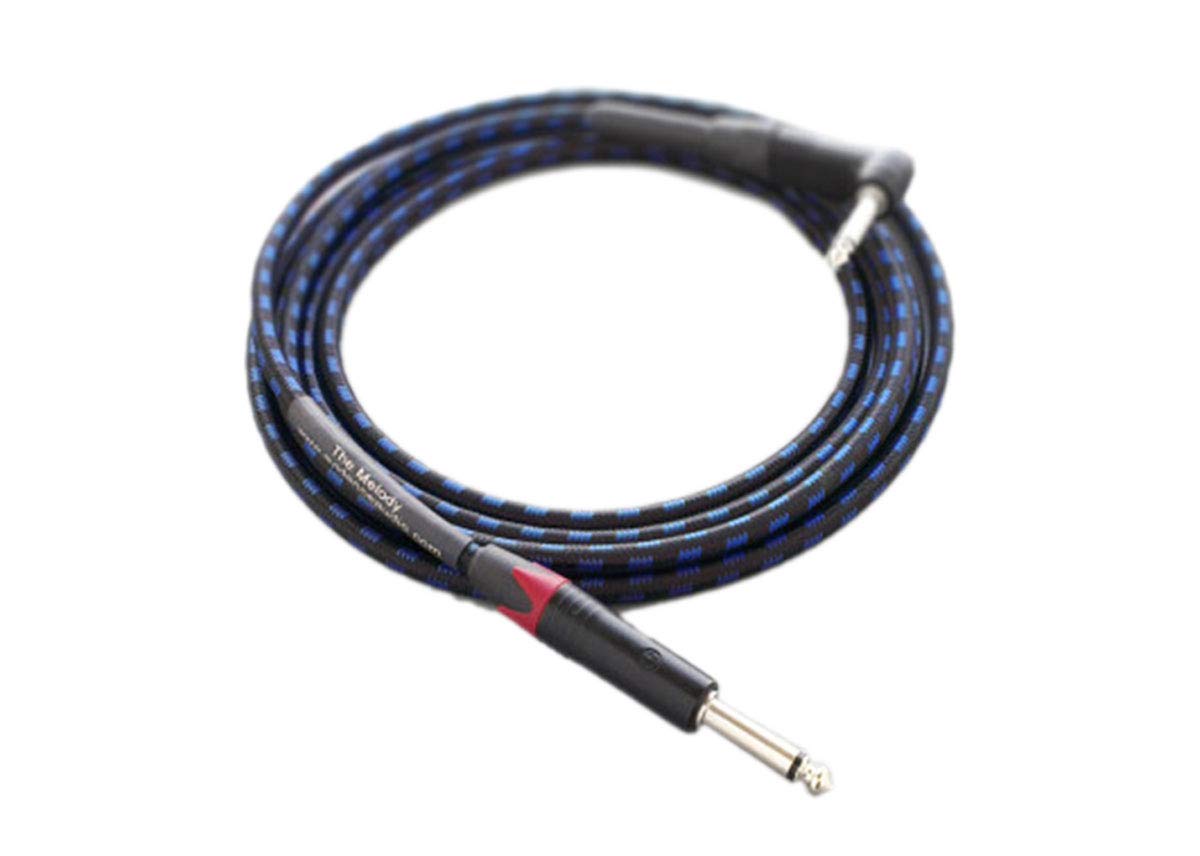 Evidence Audio The Melody Instrument Cable Right to Straight Plugs 10 feet (3 m)