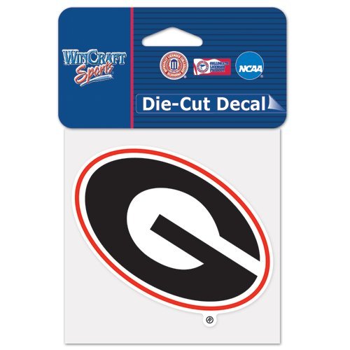 University Of Georgia Die Cut Decal 4x4
