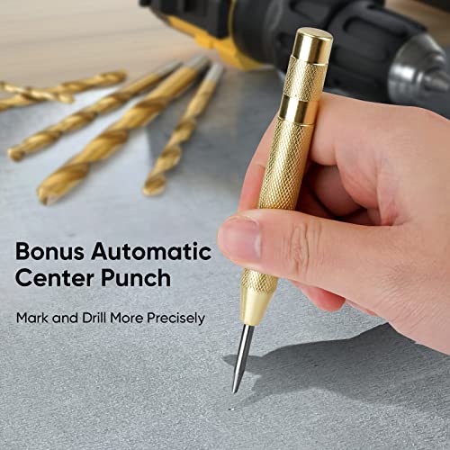 Ticonn 99Pcs Titanium Coated Drill Bit Set thumb #3