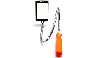TOYPOPOR Inspection Mirror: Enhance Your Vision with Light and Flexibility