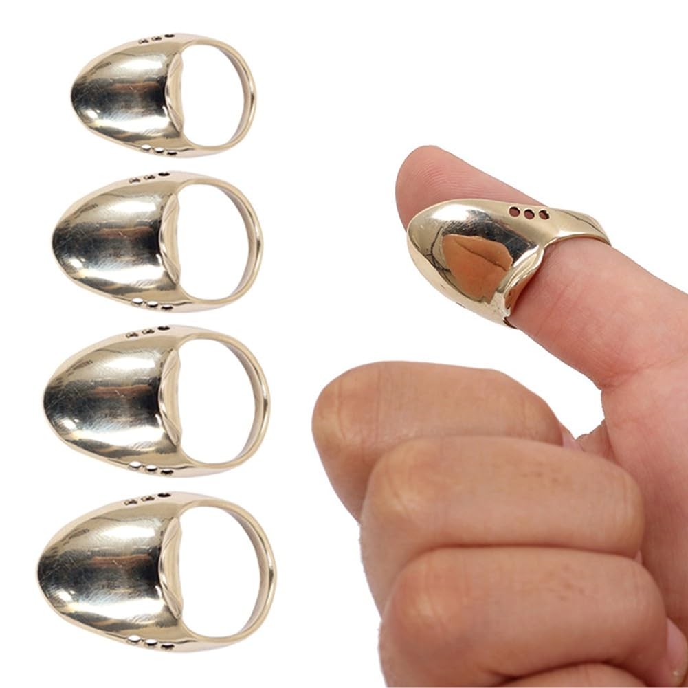 Tir à l'Arc Doigt Garde, Tir à l'Arc de la Clé à Doigt Mongole Doigt Onglets Tir à l'Arc Faux Cuir Doigt Clé Clarté Remarquable