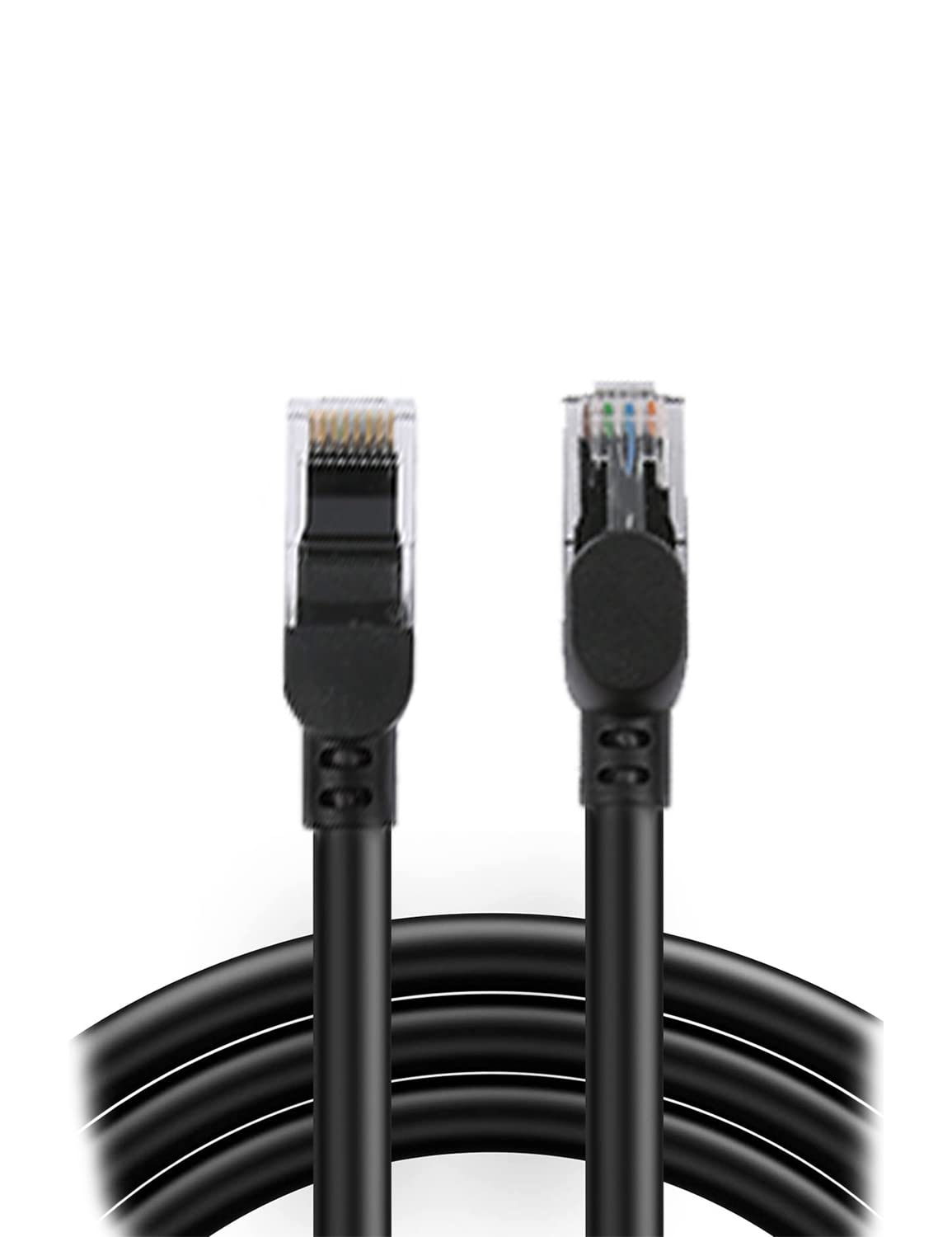 Bix CAT 6A Ethernet Kablosu 10Gbps Veri Aktarımı 500Mhz Bant Genişliği STP Kablo PVC Kaplama PS5 Xbox One Switch Modem Yönlendirici vb. İle Uyumlu 3 Metre