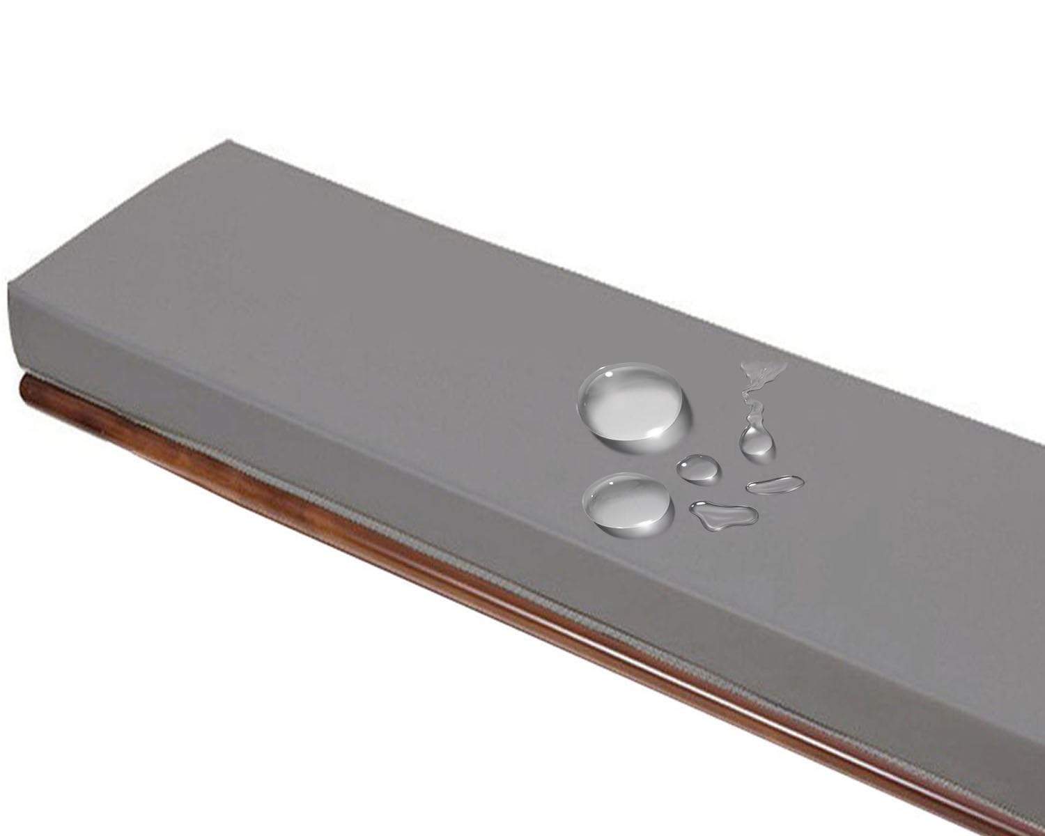 Cuscino Per Panca Impermeabile In Pelle PU - 1/2/3 Posti