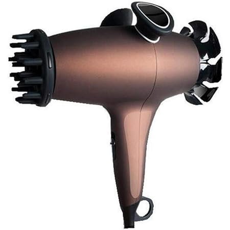 Professioneller Ionischer Haartrockner Salon Haartrockner Leistungsstarker Leiser Schneller Fon Ferninfrarotstrahl Therapie Haartrockner Massage Brown Amazon De Beauty