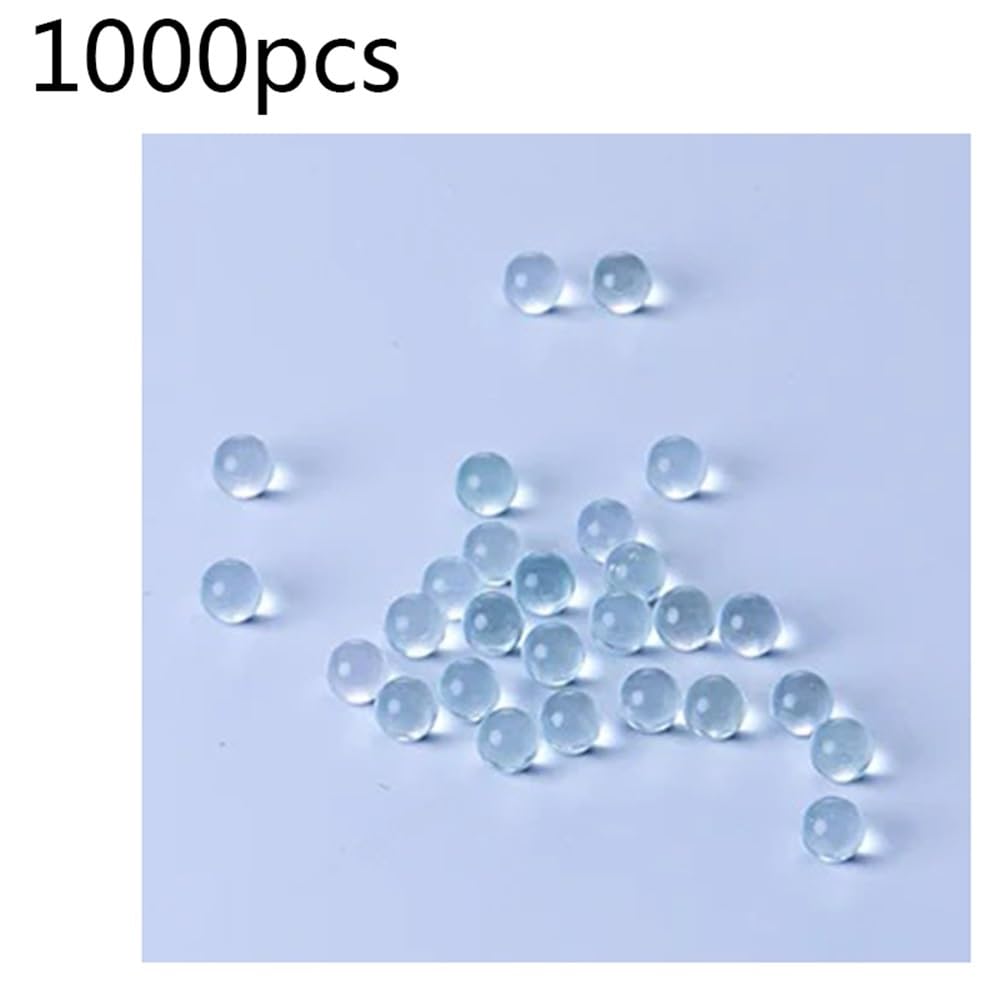 Verrerie et matériel de laboratoire Lot de 1000 billes de verre de laboratoire transparentes de 2,5/3/3,5/4/4,5/5/5,5/6/7/8/9/10/11 mm de diamètre(5mm)