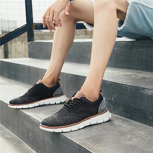 Mens Casual Dress Shoes for Men Dress Sneakers Breathable Business Lightweight Oxford Shoes3