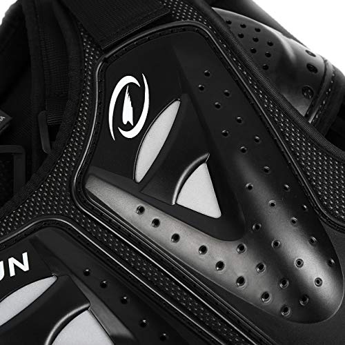 Samger Kids Body Armor 5-18 Years Old Street Bike Chest Protector Off Road Vest Protector Dirt Bike (M) #TOP4