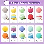 20PCS Bath Bombs for Women Presents Set Natural Wonderful Fizz Effect Bath Bomb with Shea Butter & Essential Oils, Bubble Bath Mothers Day Presents for Mom, Wife, Girlfriend - Image 2
