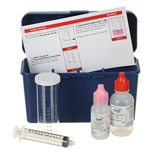 Thomas TK1350-Z Lactic Acid Test Kit, 1 Drop = 0.2% as Lactic Acid/1 mL Volume