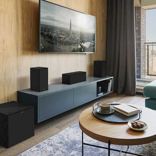 Klipsch Reference Next-Generation R-50C Horn-Loaded Center Channel Speakers for Crystal-Clear Home Theater Dialogue in Black - image 7