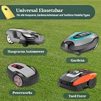 HAUSPROFI 15x Titan Messer Ultrascharfe Ersatzklingen Geeignet für alle Husqvarna Gardena Mähroboter, Universal Ersatzmesser Inkl. 15 Schrauben – Ansicht 6