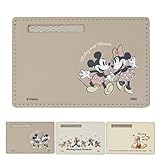 [グルマンディーズ] CROSSROAD マイナンバーカードケース ディズニー キャラクター デザイン スキミング防止 マイナカードケース PUレザー 個人情報保護 カードケース RFID防止 磁気防止 磁気シールド (ミッキー＆ミニー)