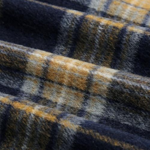 Image of IDEALSANXUN Womens High Waist Plaid Skirt Bodycon Pencil Wool Mini Skirts