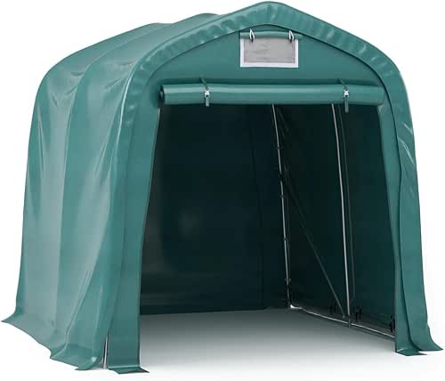 vidaXL Tente de Garage Auvent Stockage Rangement Extérieur Multi Dimensions
