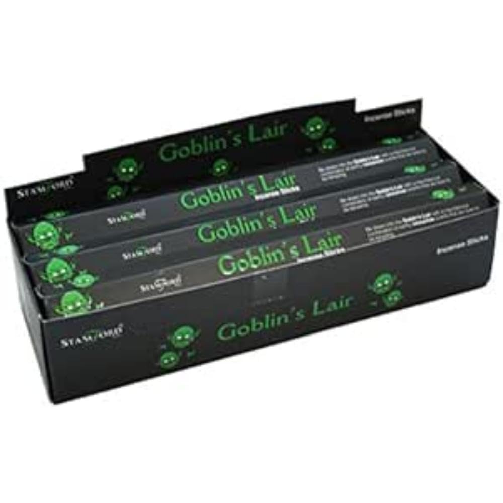 Stamford Black Range Incense Sticks Box of 6 packs (90 sticks) - Goblin's Lair