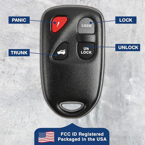 Mando Mazda 3 KPU41777 KeylessOption para solucionar la pérdida de llaves con un pack de 2 6