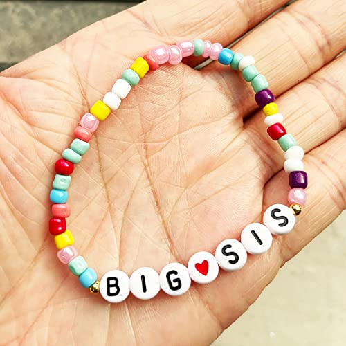 Image of Sister's Big Bracelet Gift, Little Girls' Sister Jewelry