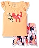 Gymboree Big Girls' Cat Print Sleep Set