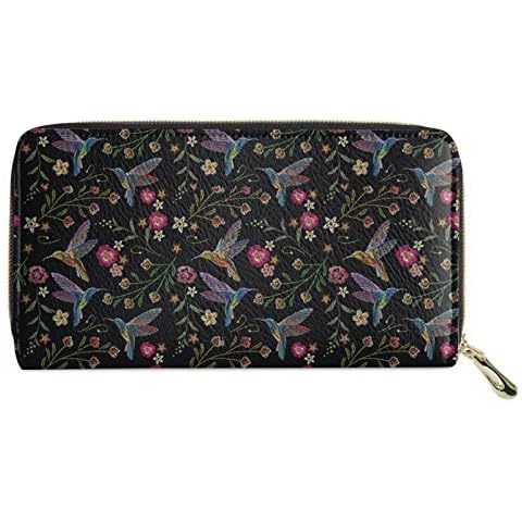Belidome Waterproof Floral Wallet for Women Cover