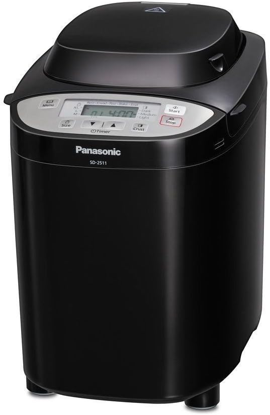 Panasonic SD-ZB2512KXC Bread Maker, Black