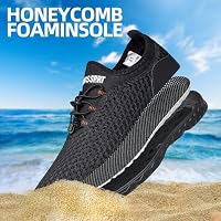 DOUSSPRT Men's Water Shoes Quick Drying Sports Aqua Shoes(Allblack) — image 7