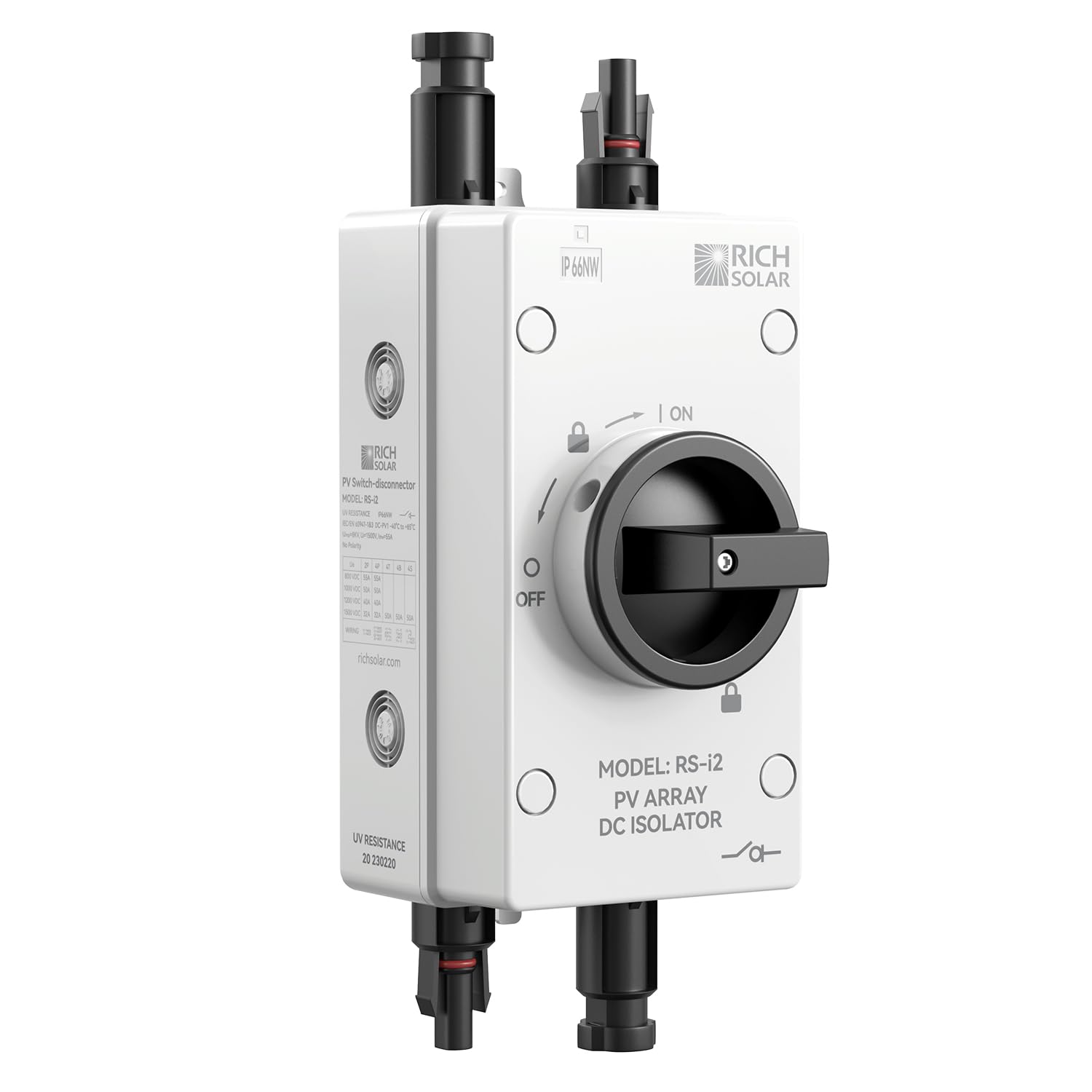 家財便　R　リゼロ2 データ型ユニット　バイブスイッチ　ユニット付き Amazon.com: RICH SOLAR Solar PV DC Quick Disconnect Switch 1500V