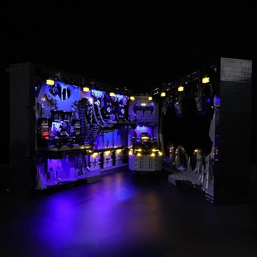 Miniatura 5 de Kit de luces LED compatible con Lego 76252 (solo kit de luz LED), kit de iluminación decorativa para modelo de bloques de construcción (versión