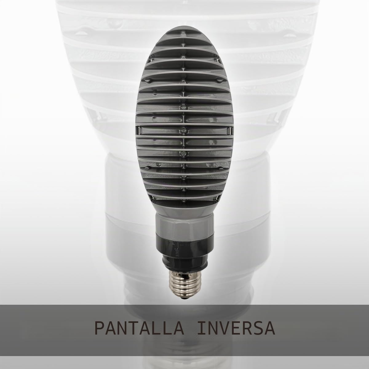 Bombilla de farola LED 50w E27/E40 de base grande Luz de almacén diurna blanca Garaje interior al aire libre Fábrica Luz de granero de gran altura ajustable 350 grados Rotable 500w Equivalente 500w