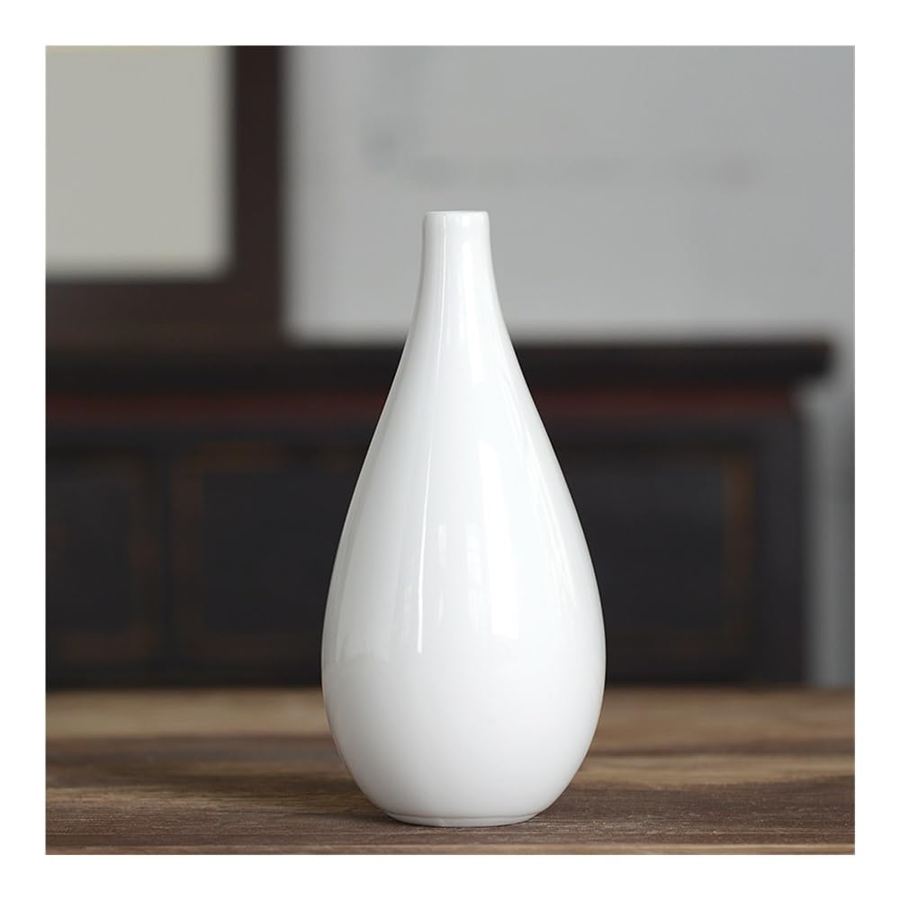 SLEEVE Vases Home Decor Ceramic Vase White Creative Home Hotel Decoration Ornaments Modern Simple Dried Flower Flower Arranger