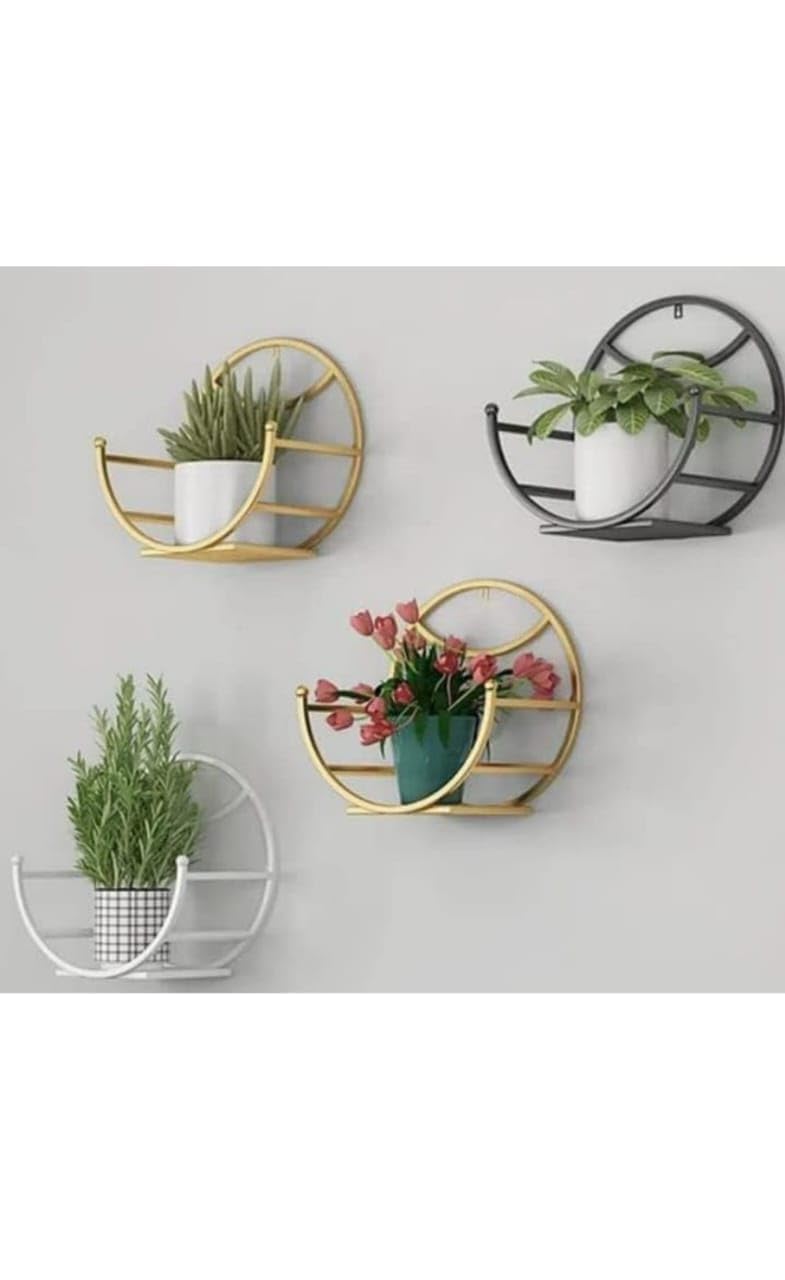 Superstar Handicraft Wall Planters Pot for Indoor Plants with Holder Wall Mounted Planters with Stand Plant Containers Balcony Decoration Garden (Set of 4) (B0D6LZKS88) Amazon Price History, Amazon Price Tracker